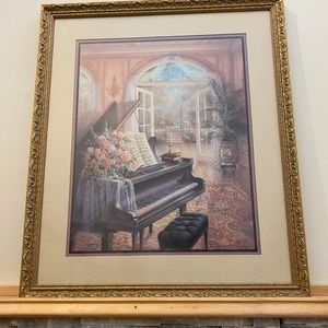 Antique wall art.